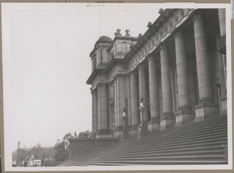 Parliament House, Spring Street, Melbourne, Vic, 1949