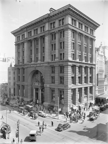 Colonial Mutual Life Building, Melbourne, 1890–1940