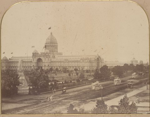 Exhibition Building Melbourne, c. 1890