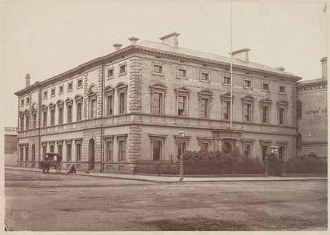 Sailors' Home Spencer St., Melbourne, c. 1880