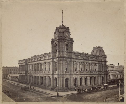 Melbourne General Post Office, c. 1890