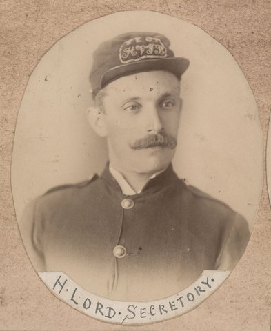 Hawthorn Volunteer Fire Brigade, rear of Hawthorn Town Hall, June 30th 1891