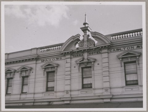 Mahon's Yarra Hotel - 295 Johnson Street, Abbotsford [Vic.], c. 1950