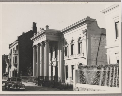 Clarendon Terrace, Clarendon Street, East Melbourne, c. 1949