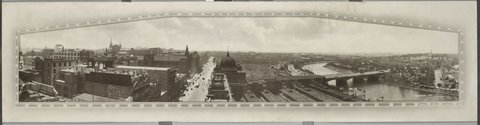 Melbourne 1920, Flinders Street and Princes Bridge