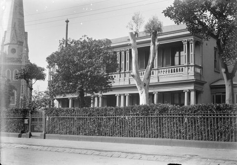 "Oberwyl", 33 Burnett St., St. Kilda (built 1856), 1902–34