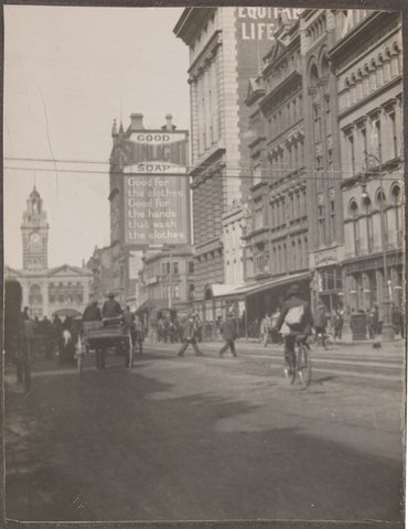 Elizabeth St. Melbourne 1910