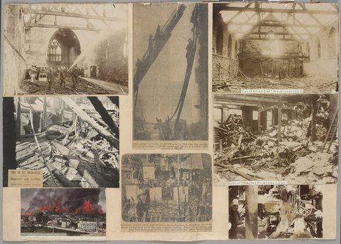 Eight images related to the Metropolitan Fire Brigade, Melbourne, 1899–1920
