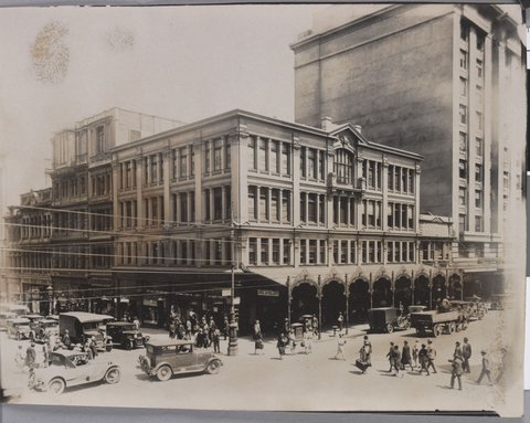 [North West] Corner of Collins and Swanston St, 1924–29