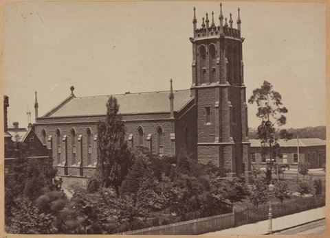 St. Paul's Church Melbourne, 1878
