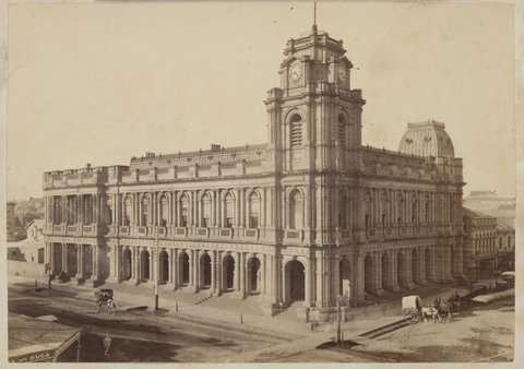 Melbourne General Post Office, 1870–80