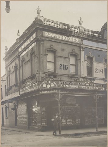 The Australian Monte de Piete Co. Ltd. : Prahran Branch, c. 1920