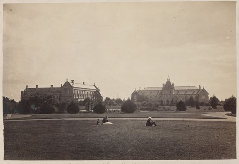 University, Melbourne, c. 1885