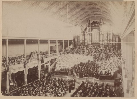 Cantata at International Exhibition, Melbourne 1881