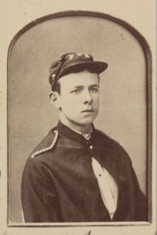 Presented to Captain Hugh Morris by the members of the Footscray Volunteer Fire Brigade, 1884