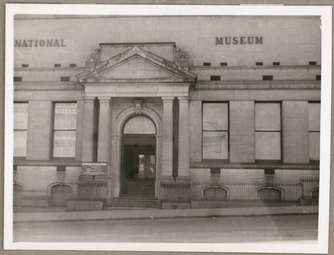National Museum, Russell St., [Melbourne, Vic.], 1949
