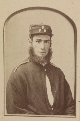 Presented to Captain Hugh Morris by the members of the Footscray Volunteer Fire Brigade, 1884