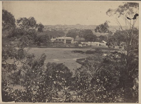 Magdalen Asylum from Studley Park Hill, 1869
