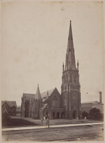 Wesley Church, Lonsdale Street, c. 1880