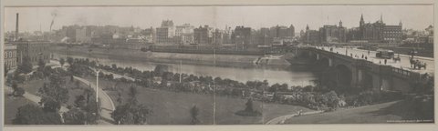 Princes Bridge 1900, c. 1900