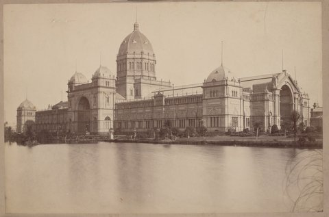 Exhibition Building, Melbourne, 1880s