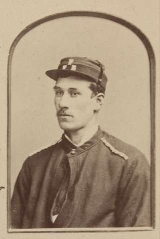 Presented to Captain Hugh Morris by the members of the Footscray Volunteer Fire Brigade, 1884