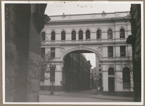 Arch - St James Bldgs [i.e. Buildings], Bourke Street [Melbourne, Vic.], 1949