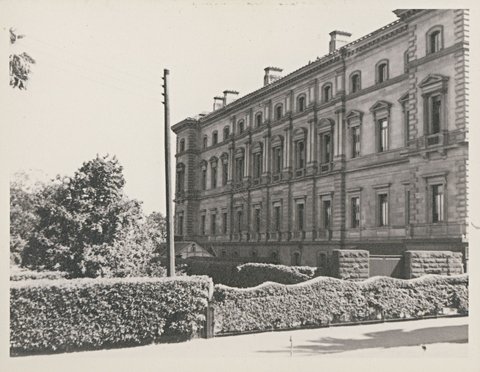 Old Treasury, Spring Street, Melbourne, Vic, 1949