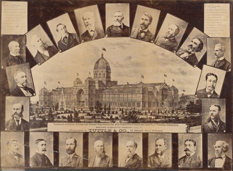Conference of British, Foreign and Colonial Representatives, with Committee of Juries and Awards of Victorian Commission : Melbourne International Exhibition, 1880