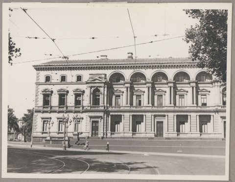 Old Treasury, Spring Street, Melbourne, Vic, 1949