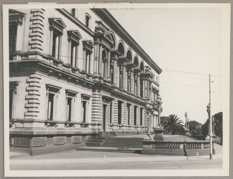 Old Treasury, Spring Street, Melbourne, Vic, 1949