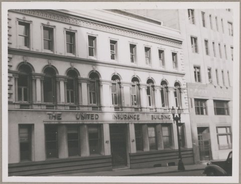 The United Insurance Building, 48 Queen St., [Melbourne, Vic.], 1949