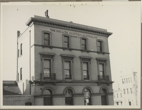 English Scottish and Australian Bank, Elgin Street, Carlton, Vic, c. 1949