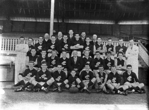 Carlton Football Club team photo, 1920–50