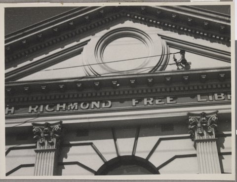 South Richmond Free Library, Church Street, Richmond Vic, c. 1949