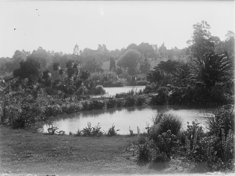 Botanical Gardens, Melbourne, c. 1900
