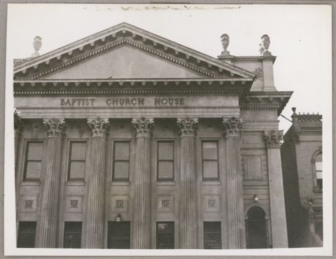 Baptist Church House, East Melbourne, Vic, 1946–52