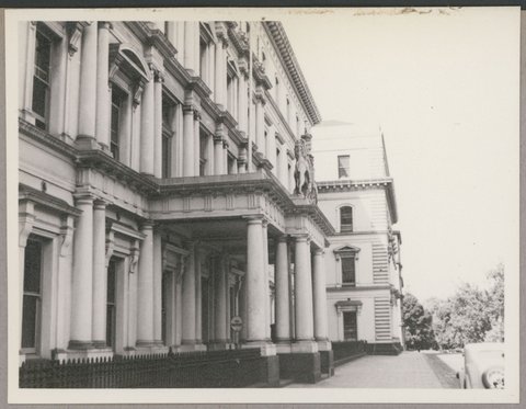 The State Government Offices, Treasury Gardens, Melbourne, Vic, 1949