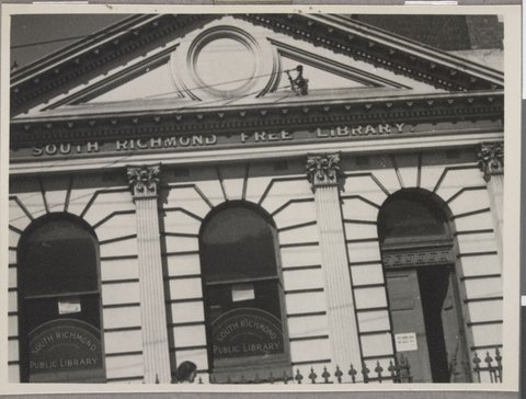 South Richmond Free Library, Church Street, Richmond Vic, c. 1949