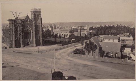 St. Patrick's Cathedral, East Melbourne (incomplete), c. 1870