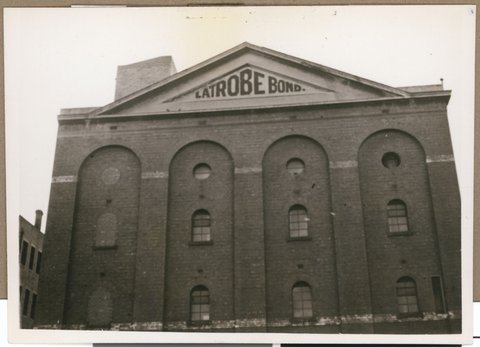Latrobe Bond Store, Latrobe St., City Melbourne, Vic, 1949