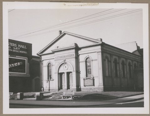 Baptist church, Chapel Street, South Yarra, [Vic.], c. 1949
