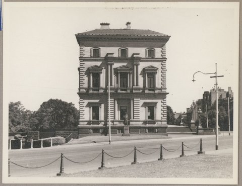 Old Treasury, Spring Street, Melbourne, Vic, 1949