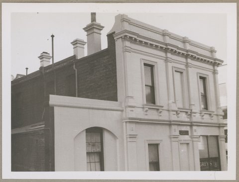 Shop at cnr of Queen and Little Bourke Sts. - Little Bourke St. facade [Melbourne, Vic.], 1949