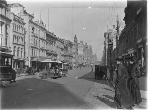Collins Street, Melbourne, c. 1910