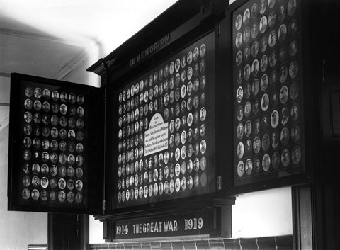 Honour Roll, Williamstown Town Hall, c. 1920