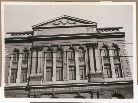 Latrobe Bond Store, Latrobe St., City Melbourne, Vic, 1949