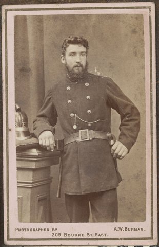 Eight images relating to the Metropolitan Fire Brigade, Melbourne, 1900–26