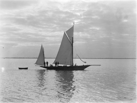 Yacht "Syonara", St Kilda, 1899