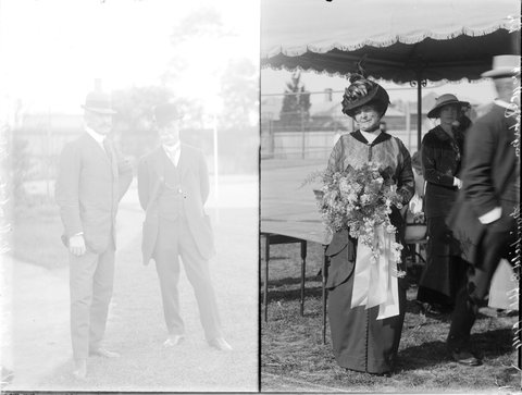 Fairfield Bowling Club opening, 1914, c. 1914
